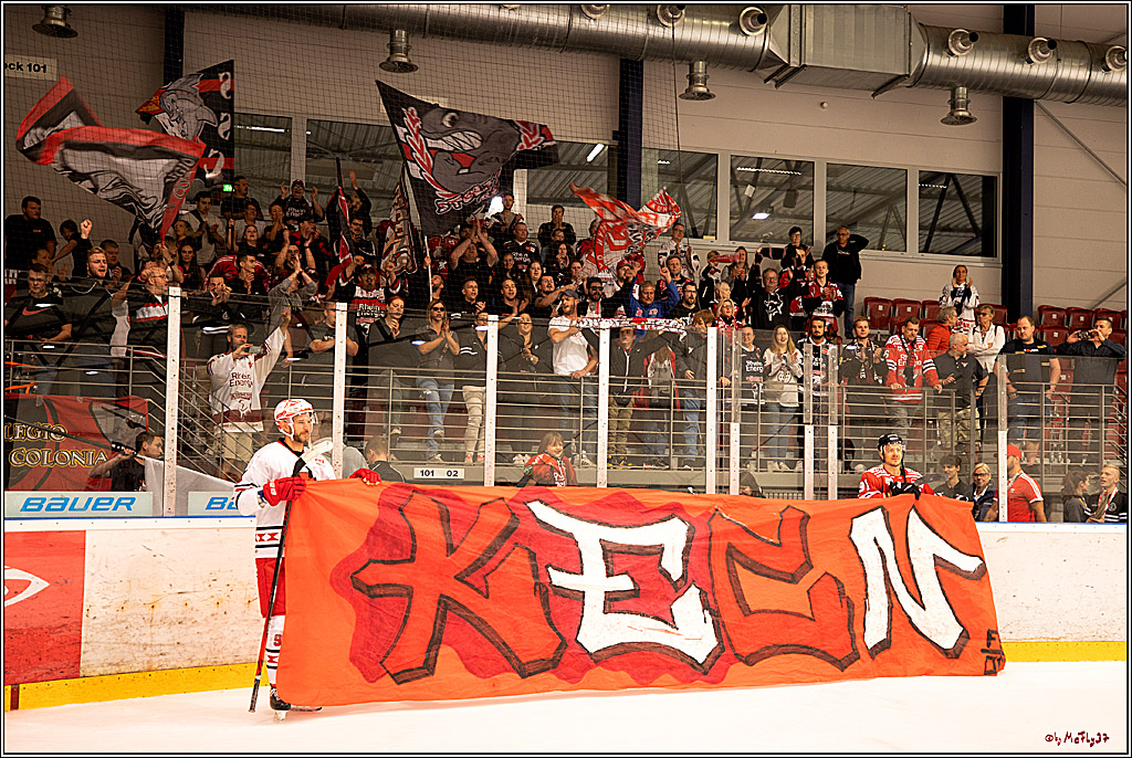 PENNY DEL - Testspiel;  Kölner Haie - EC Bad Nauheim 5-2; Köln, 02.09.2022